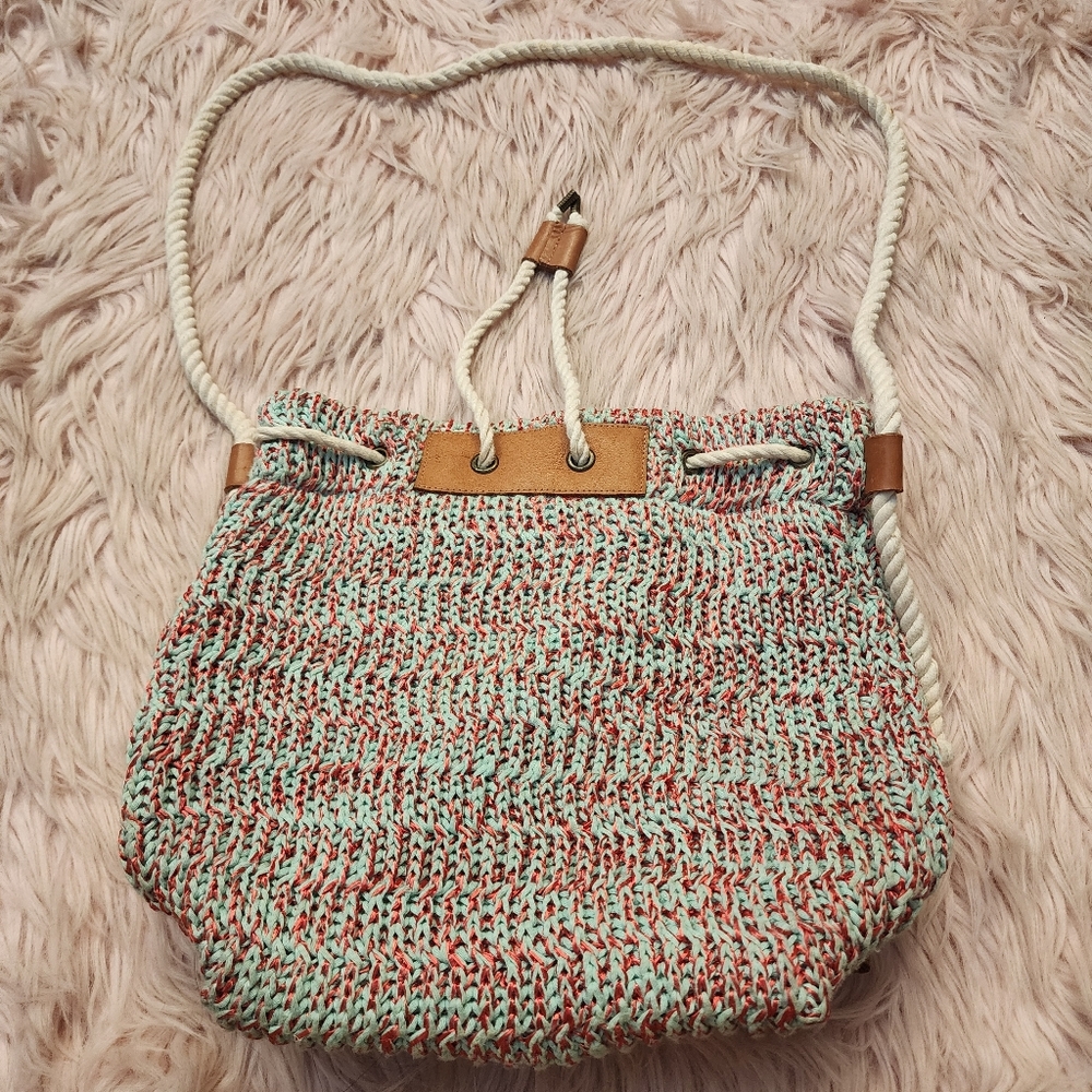 Verloop Crocheted Convertible Backpack Crossbody … - image 4